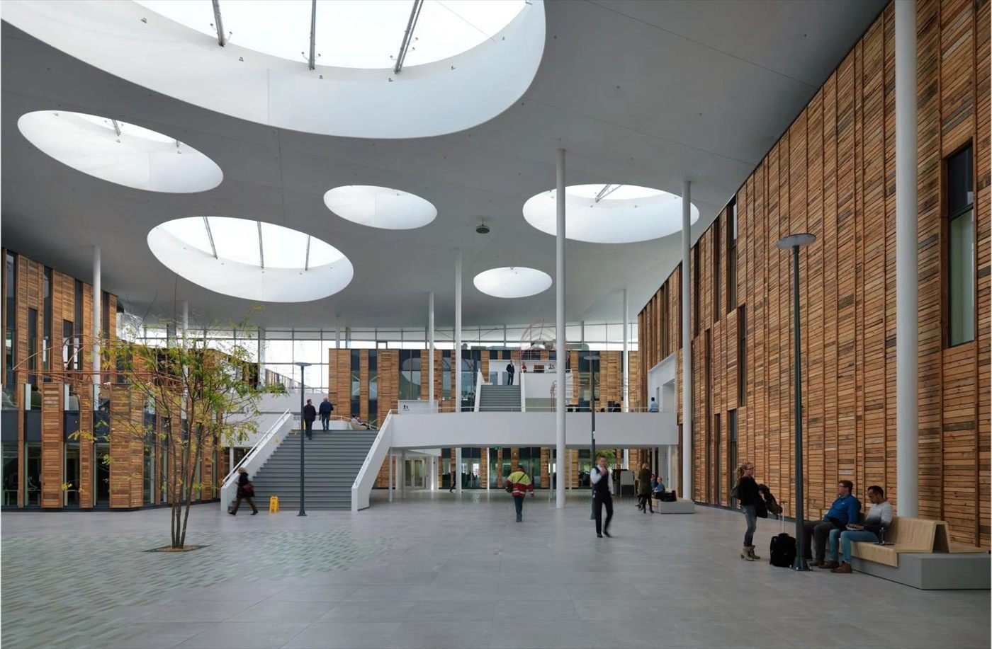 Alliander office courtyard, Duiven